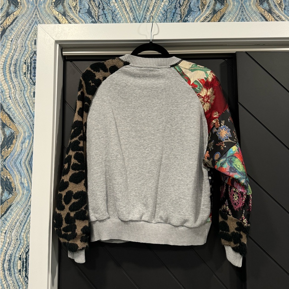 Desigual Multicolor Patchwork Sweater - Picture 2 of 6